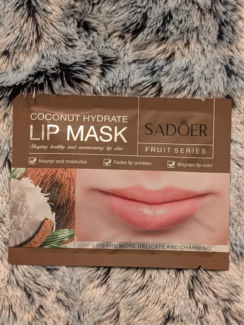Sadoer Sweet Strawberry Lip Mask – Pink Hydrating Lip Treatment